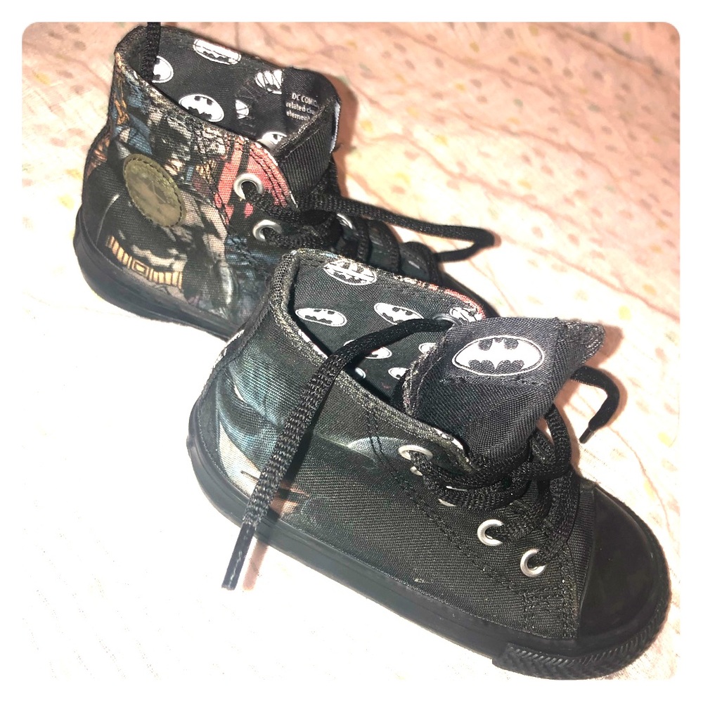 Batman Converse Toddler high Tops